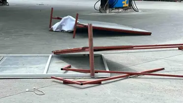 Ataşehir’de Rüzgar Panoları Değerlip, Bir Kişi Yaralandı