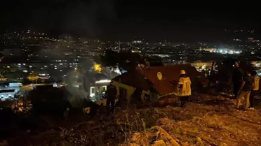 Gemlik'te Odunluk Yangını Paniğe Neden Oldu