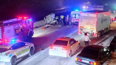 Geyve'de Trafik Kazası: 1 Ölü, 1 Yaralı