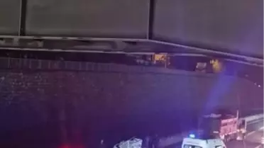 Geyve'de TIR'a Çarpan Araçta 1 Ölü, 1 Yaralı