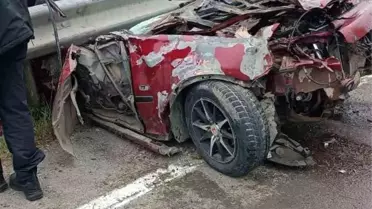 Söğütlü'de Feci Kaza: 2 Ağır Yaralı