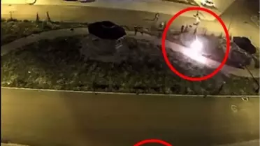 Hava Fişeği Araç Yangınına Neden Oldu