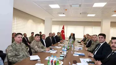 Ağrı'da Sınır Güvenliği Toplantısı