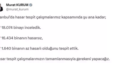İstanbul'da Deprem Hasar Tespiti