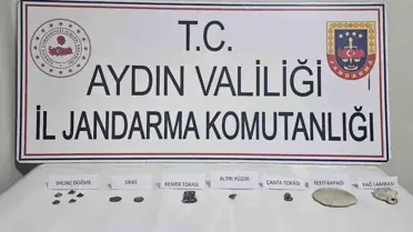 Aydın'da Tarihi Eser Kaçakçılığı Operasyonu