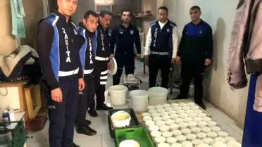 Hatay'da Sağlıksız Süt ve Süt Ürünlerine Denetim: 220 Kilogram İmha Edildi