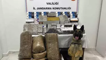 Afyonkarahisar'da Kaçak Tütün Baskını