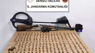 Denizli'de Tarihi Eser Kaçakçılığı Operasyonu