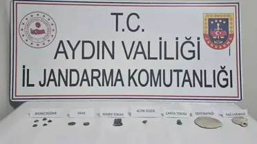 Kaçak Kazıda Tarihi Eserler Ele Geçirildi
