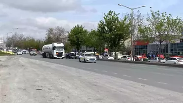 Konya'da LNG Tankerinde Gaz Sızıntısı Paniği