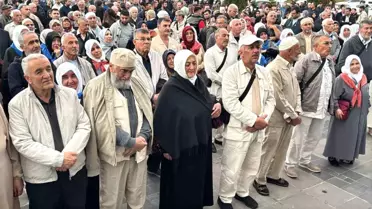 Kayseri'den İlk Hac Kafilesi Uğurlandı