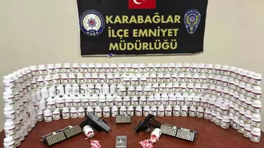 İzmir'de Uyuşturucu Ticareti Yapan Şüpheli Yakalandı
