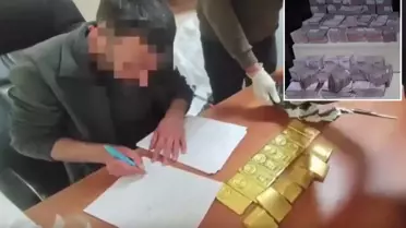 Valizden çıkan servet, yetkilileri de şaşırttı