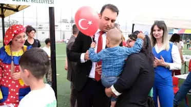 Defne Belediyesi'nde Çocuk Şenliği Rüzgârı