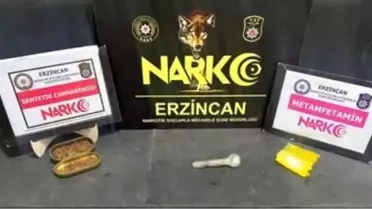 Erzincan'da Uyuşturucu Operasyonu