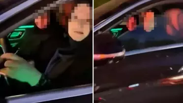 Kadın sürücüye ''çakarlı'' araç kullanımı pahalıya patladı