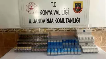 Konya'da Kaçak Sigara Operasyonu