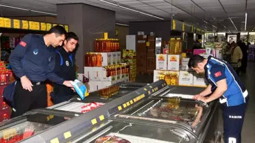 Osmaniye'de Zabıta Denetimi: Tarihi Geçmiş Ürünlere Göz Açtırılmadı