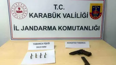 Ruhsatsız Silahla Yakalanan Şahsa 40 Bin TL Ceza