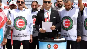 1 Mayıs Emek ve Dayanışma Günü Ağrı'da Kutlandı
