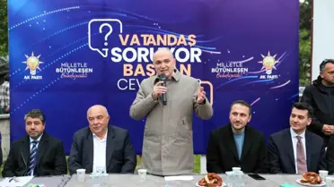 Düzce'de 'Vatandaş Soruyor, Başkan Cevaplıyor' Programı Karaca Mahallesi'nde Yapıldı