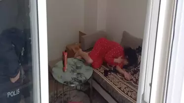 Birlikte yaşadığı kadını bıçaklayan şahıs yakayı ele verdi