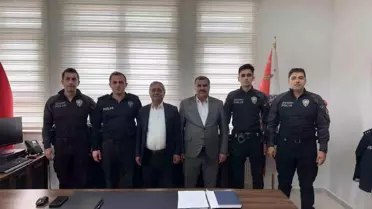 Kalp Hastası, Polisi Ziyaret Etti