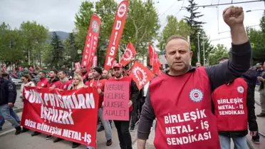 Bursa'da 1 Mayıs Coşkusu