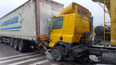 Serdivan'da Zincirleme Trafik Kazası
