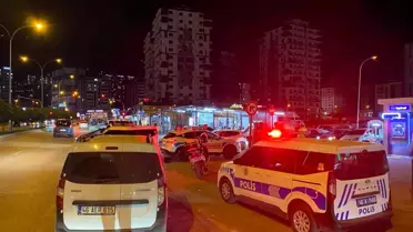 Kahramanmaraş'ta Ehliyetsiz Sürücü Polise Çarptı