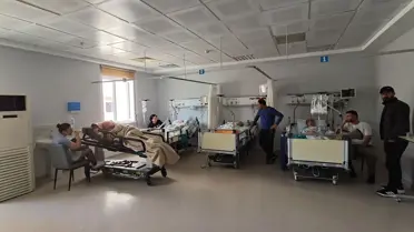 Tunceli Devlet Hastanesi'nde Duman Tahliyesi