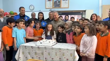 Emniyet Müdürü'nden Sürpriz Doğum Günü Ziyareti