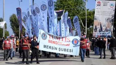 Mersin'de 1 Mayıs Etkinliği Coşkuyla Kutlandı