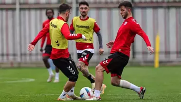 Samsunspor Eyüpspor Maçına Hazırlanıyor
