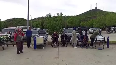 Tunceli Devlet Hastanesi'nde Yangın!