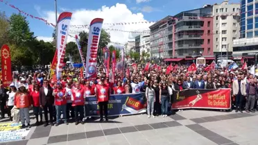 Uşak'ta 1 Mayıs Emek ve Dayanışma Günü etkinliklerle kutlandı