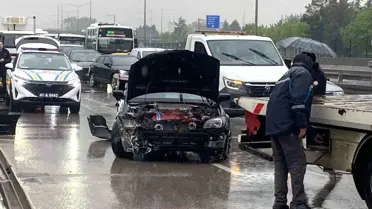 Kocaeli'de Yağışlı Havada Kaza: 1 Yaralı