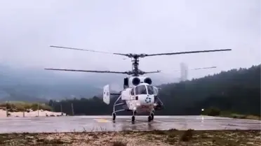 Bilecik'te Orman Yangınlarına Karşı Yeni Helikopter