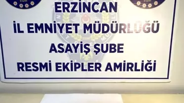 Erzincan'da Uyuşturucu Operasyonu