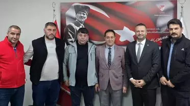 TFF Bölge Temsilcisine Ziyaret