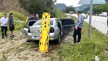 Bucak’ta Trafik Kazası: 1 Yaralı