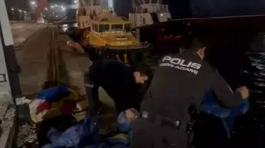 Samsun'da Kaçak Midye Operasyonu