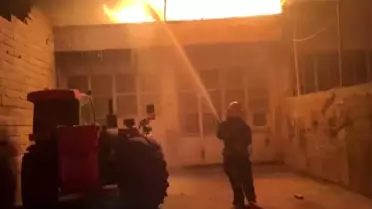 Kahramanmaraş'ta Yangın: İtfaiye Hızla Müdahale Etti