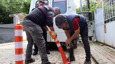 Nazilli Belediyesi'nden Tabela ve Duba Denetimi