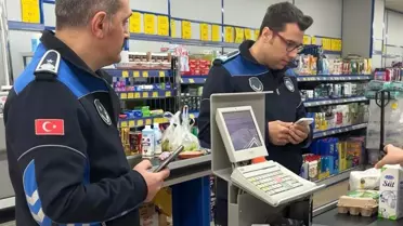 İnegöl Belediyesi Zabıta Müdürlüğü Marketlerde Kapsamlı Denetim Gerçekleştirdi