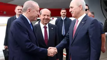 Cumhurbaşkanı Erdoğan KKTC'de