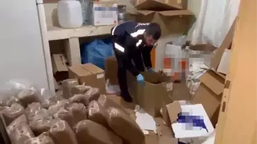 Samsun'da Kaçak Tütün Operasyonu