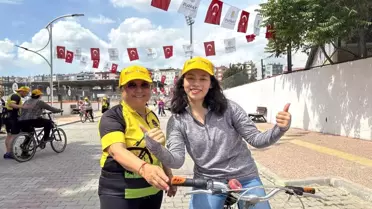 Tarsus'ta Kadınlara Bisiklet Eğitimi