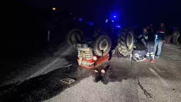 Traktör Devrildi: Sürücü Hayatını Kaybetti