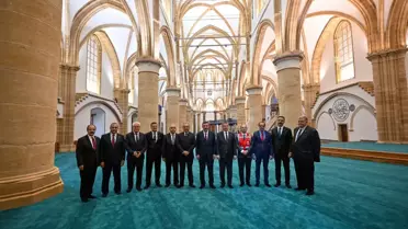 Cevdet Yılmaz Selimiye Camii'nde İnceleme Yaptı